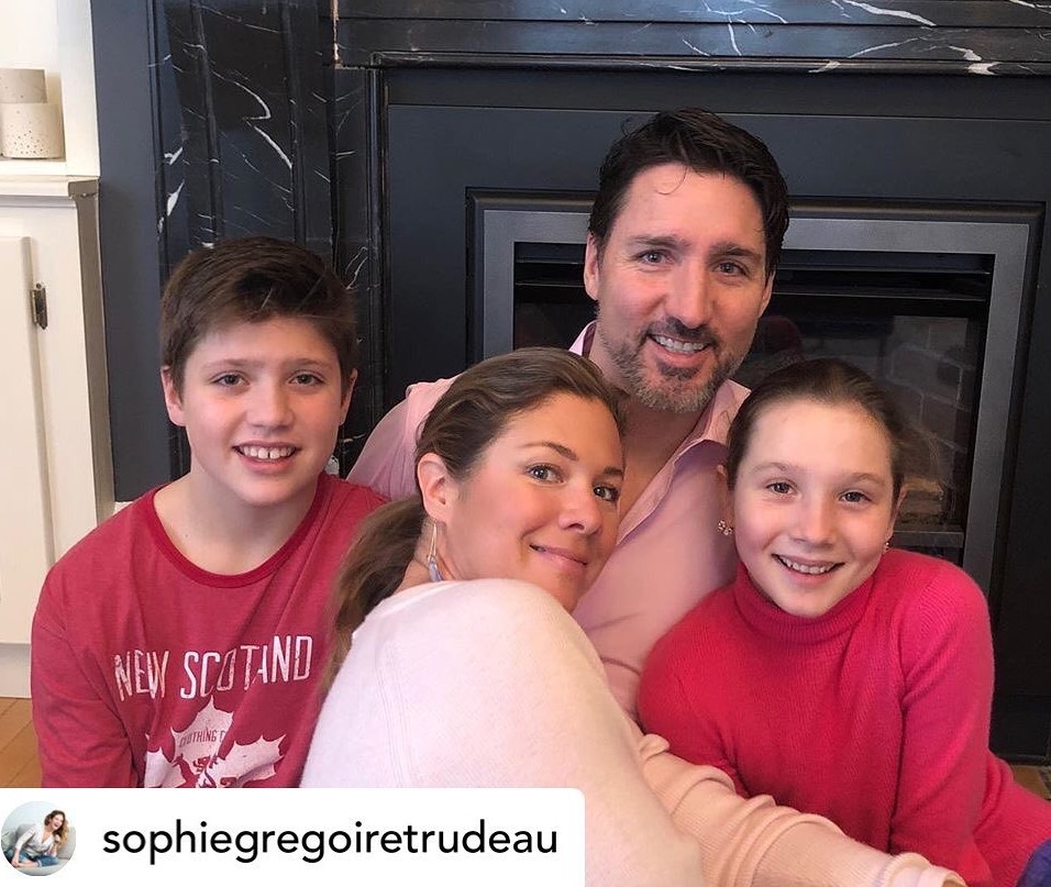Justin Trudeau Family picture